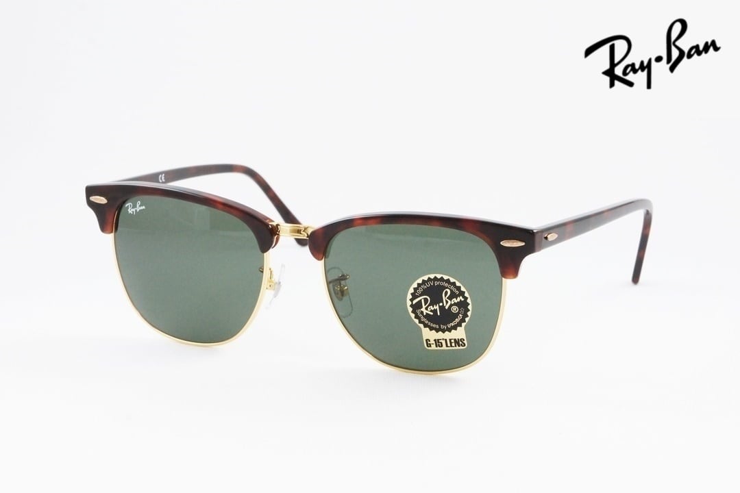 木村拓哉さん着用】Ray-Ban サングラス CLUBMASTER RB3016 1354/3F 51