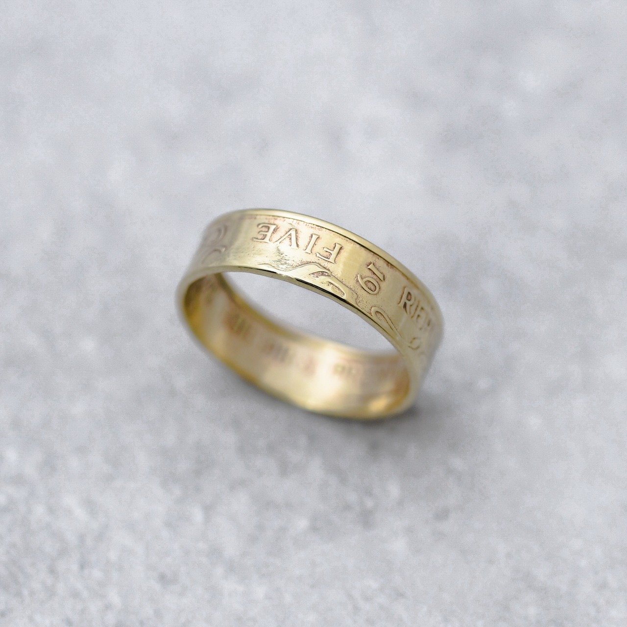 ケニア 5セント コインリング｜KENYA 5CENTS COINRING