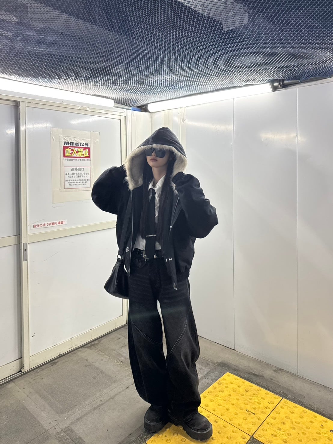 ファー付きファイヤーマンジャケット el1481 | elev fashion store