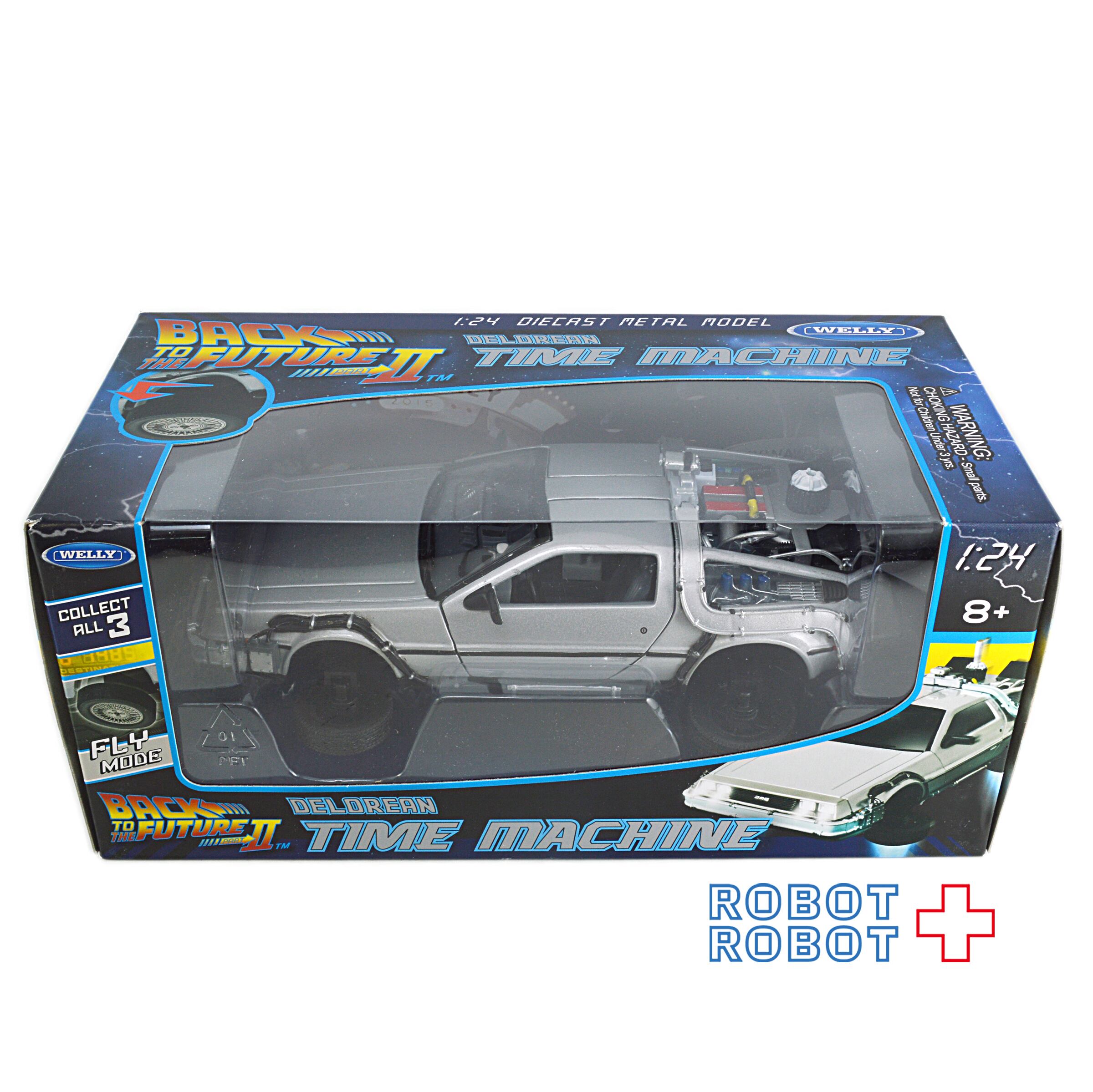WELLY 1/24 スケール バック・トゥ・ザ・フューチャー デロリアン 