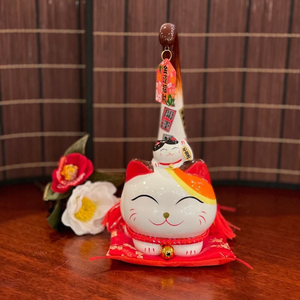 金運招財しっぽ招き ar21061 招き猫 ネコ ねこ まねき猫 かわいい 幸運
