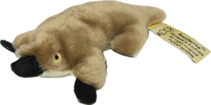 Old Stuffed Toy: Platypus