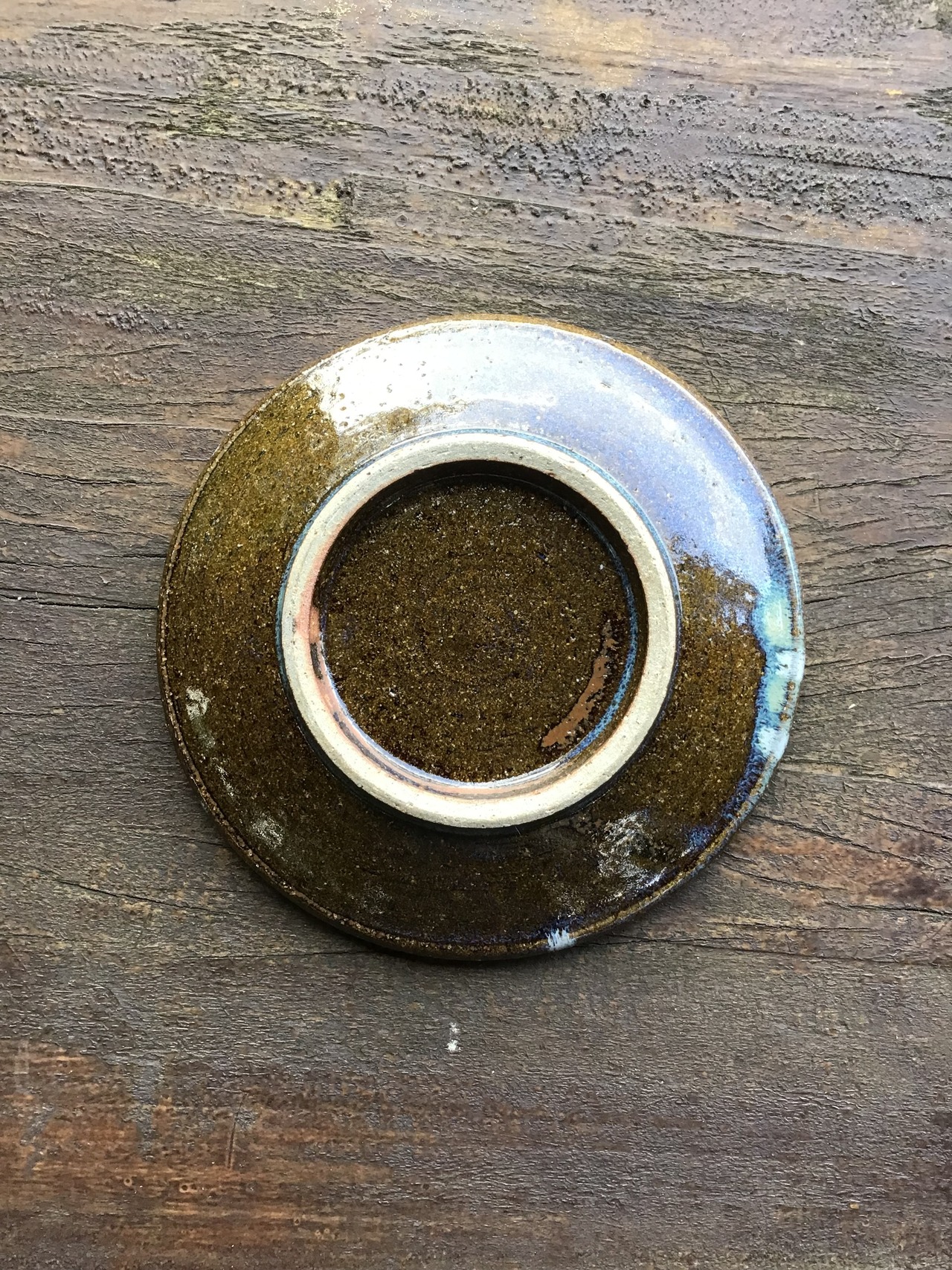 小代焼ふもと窯 小代焼 五寸皿