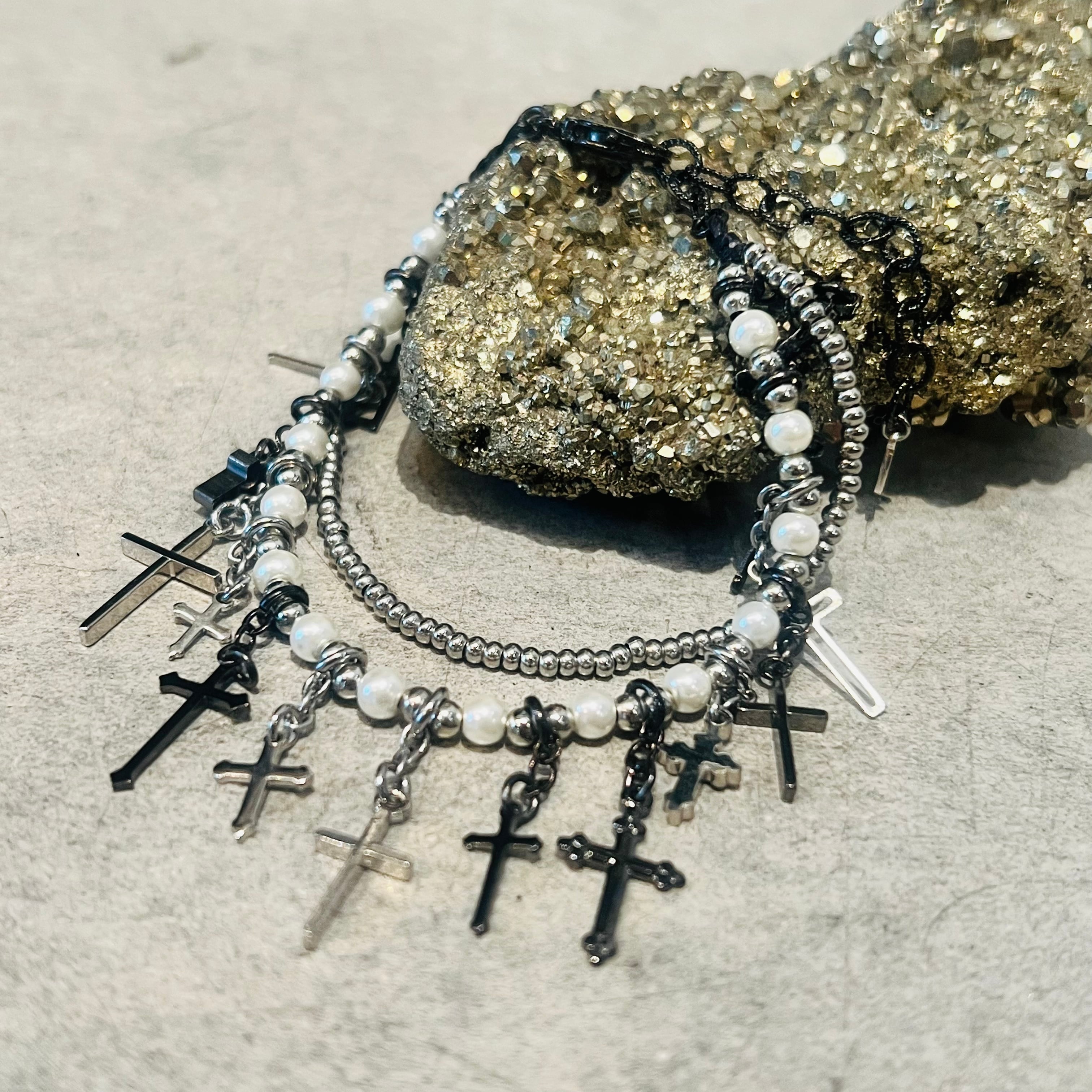 gunda JUNK HEAVEN '18 ブレスレット タグ付 2018AW】gunda<ガンダ>JUNK HEAVEN'18 BRACELET/C/Adjuster type