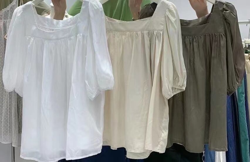 スクエアネックスモック　AJ2205-709