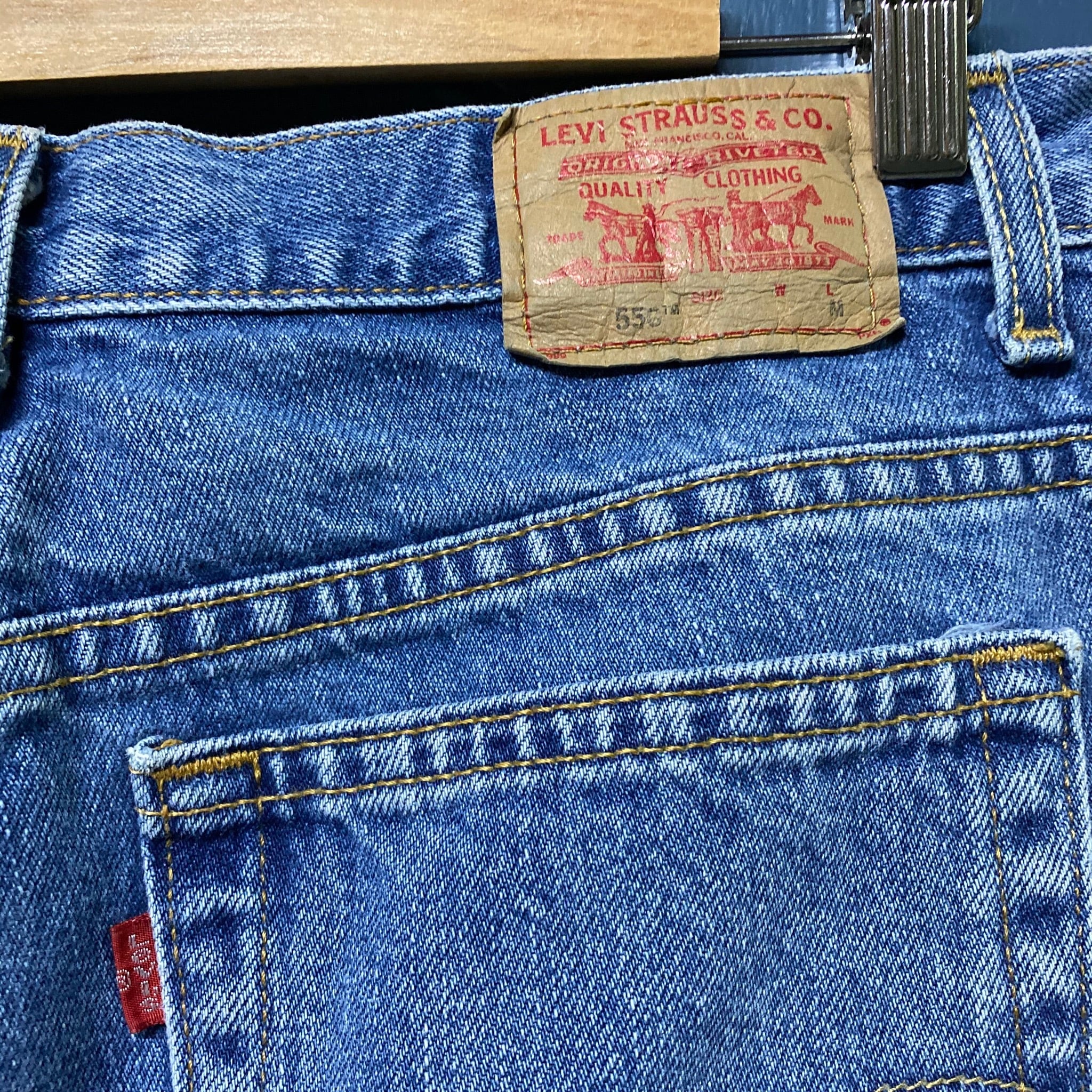 ＊6881 levis リーバイス　550 テーパード　デニムパンツ  w33