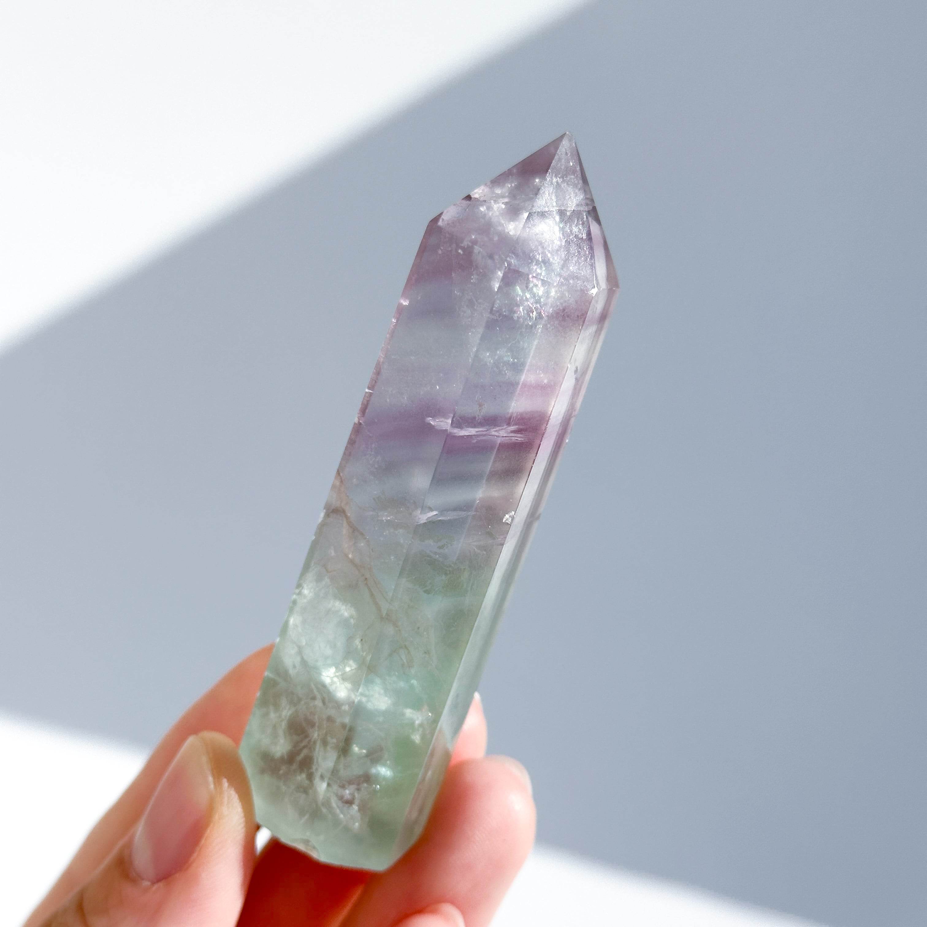 レインボーフローライト タワー04◇ Rainbow Fluorite ◇天然石・鉱物