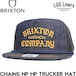 BRIXTON ブリクストン CHAINS NP HP TRUCKER HAT スナップバック メッシュキャップ 帽子 メンズ レディース DRKDN 26SP 日本代理店正規品