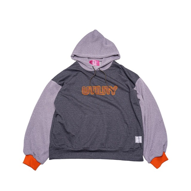 [22Summer] EFFECTEN(エフェクテン) raminen asymmetry poncho hoodie