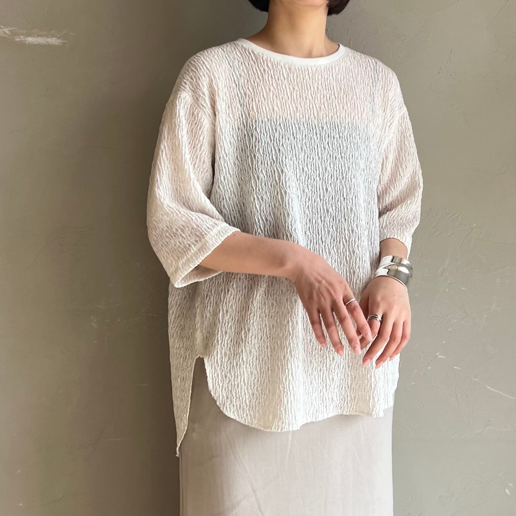 【 PASSIONE 】リップルオーバーTシャツ