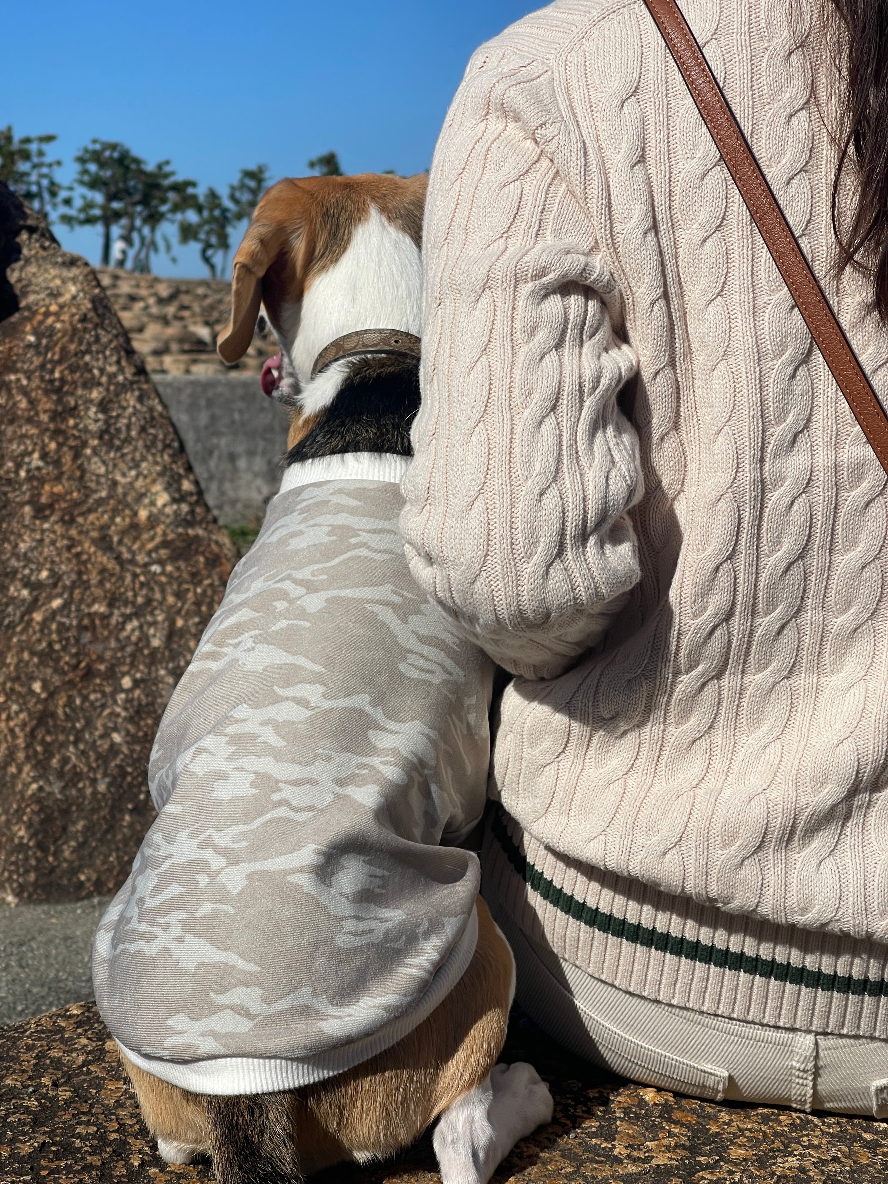 迷彩柄トップス