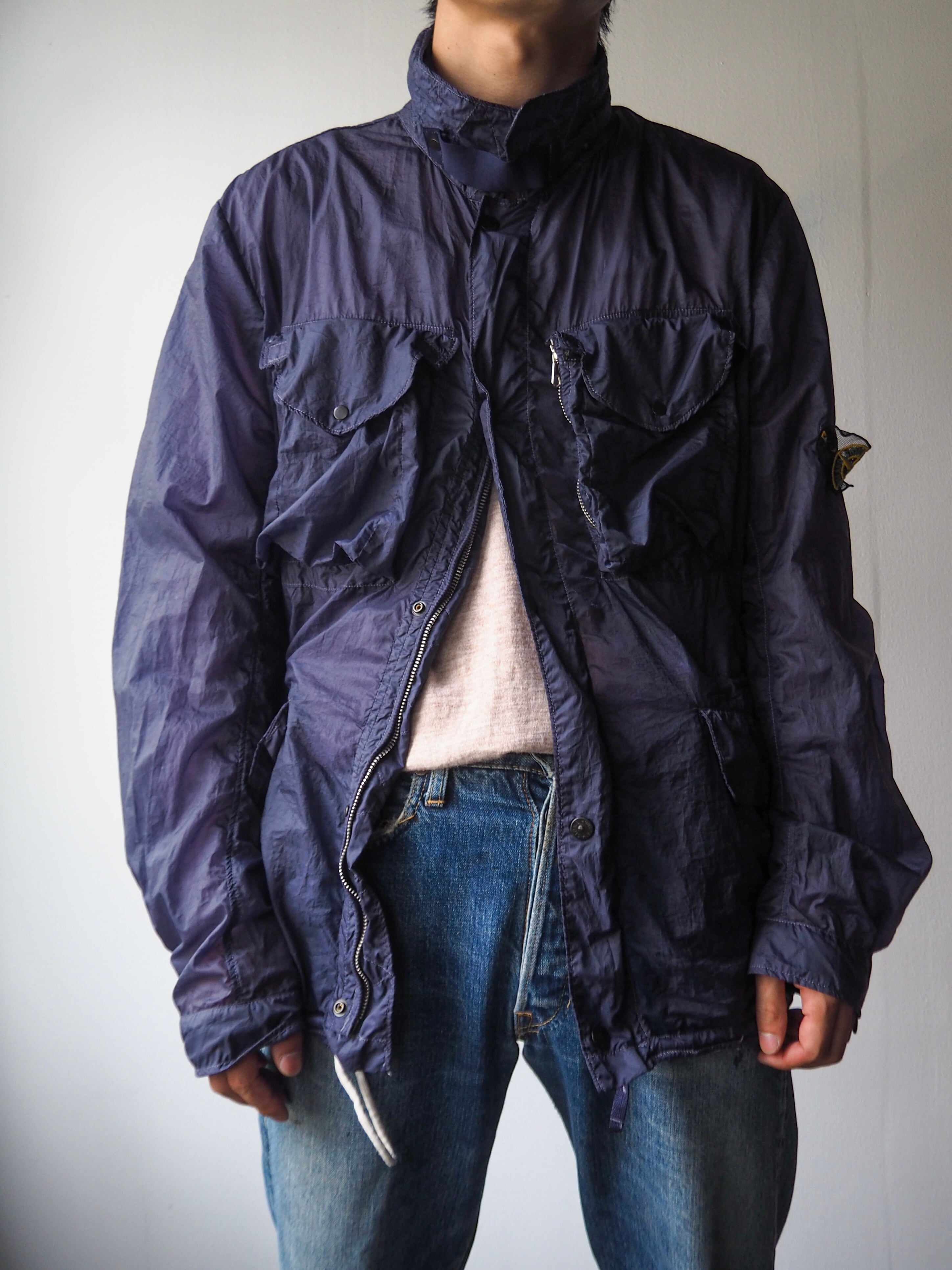 2008S/S Stone Island Garment Dyed Ultrathin Nylon Field 2008S/S Stone Island Garment Dyed Ultrathin Nylon Field