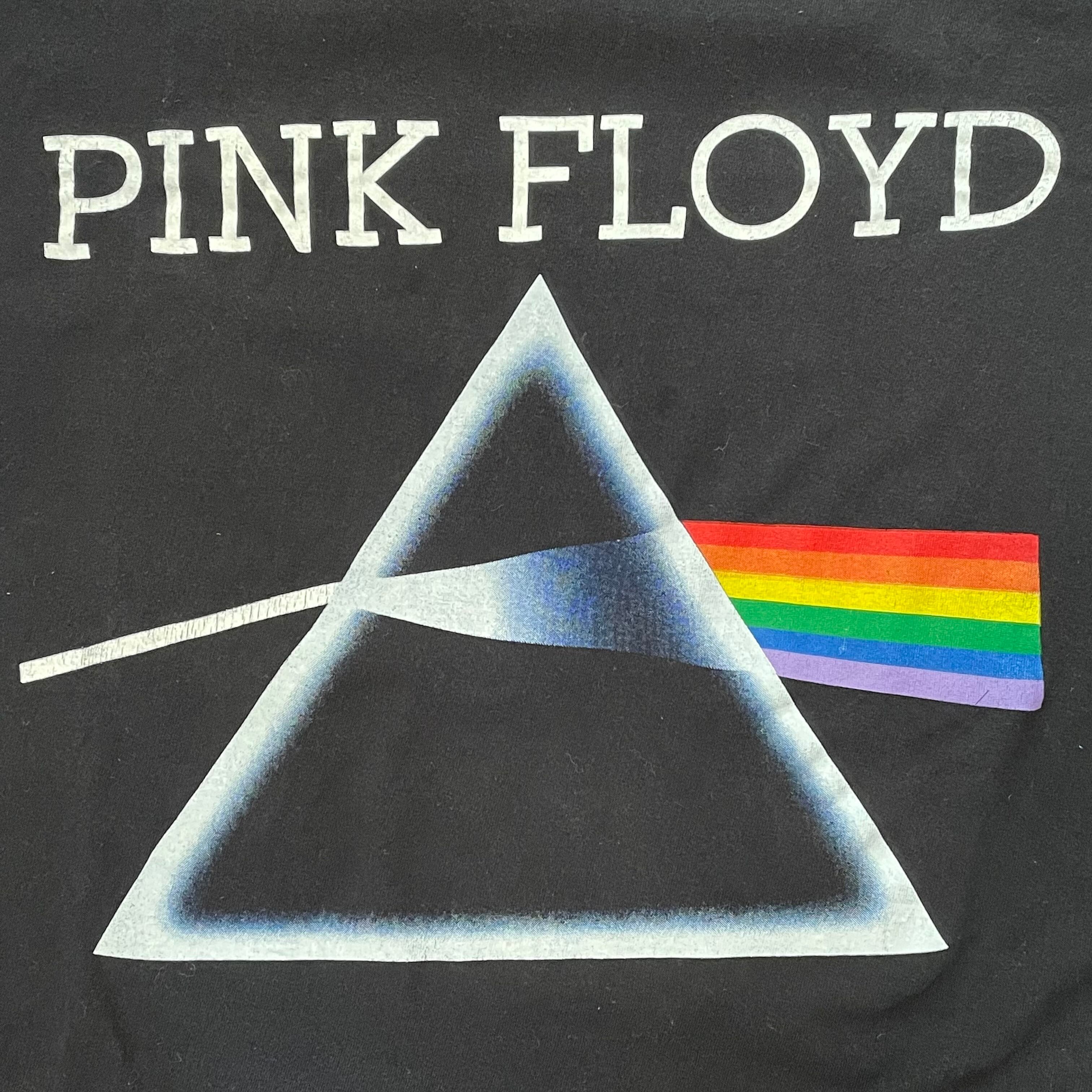 00sPink Floydピンクフロイド狂気バンドTシャツバンTデカ大判プリント