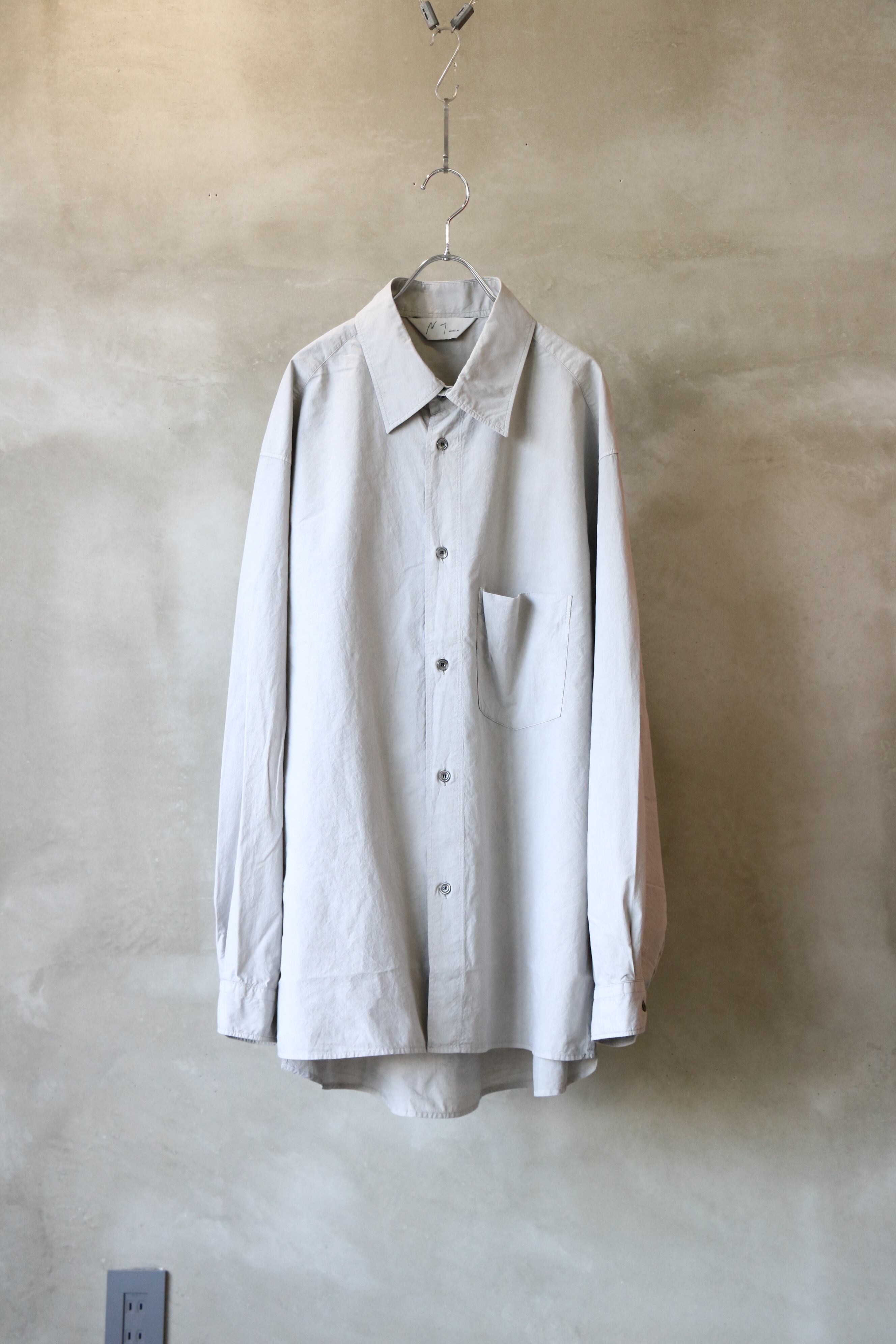 Ancellm / DYED SHRINK OVER SHIRT / ANC-SH54 / アンセルム ダイド 