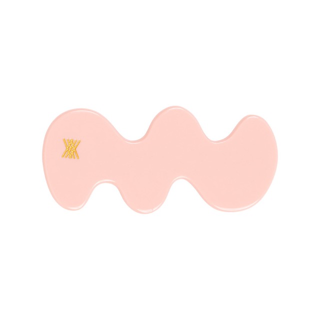 【 Repose AMS 26AW 】 wavy hair clip / cheeky flamingo CFG