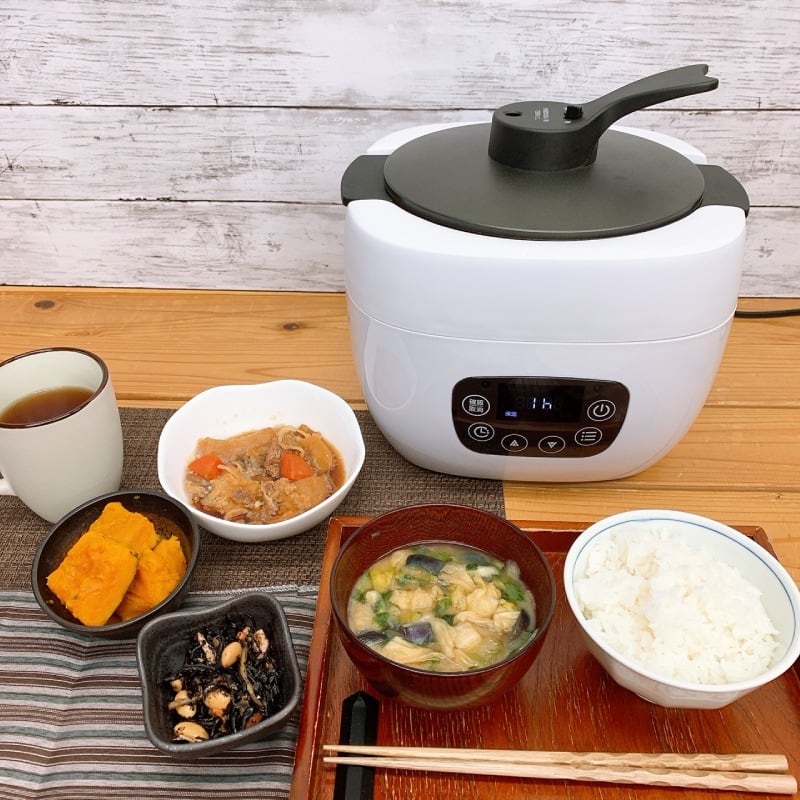 多機能炊飯器 万能マルチポット 4合炊き 糖質20%オフ 糖質カット炊飯2