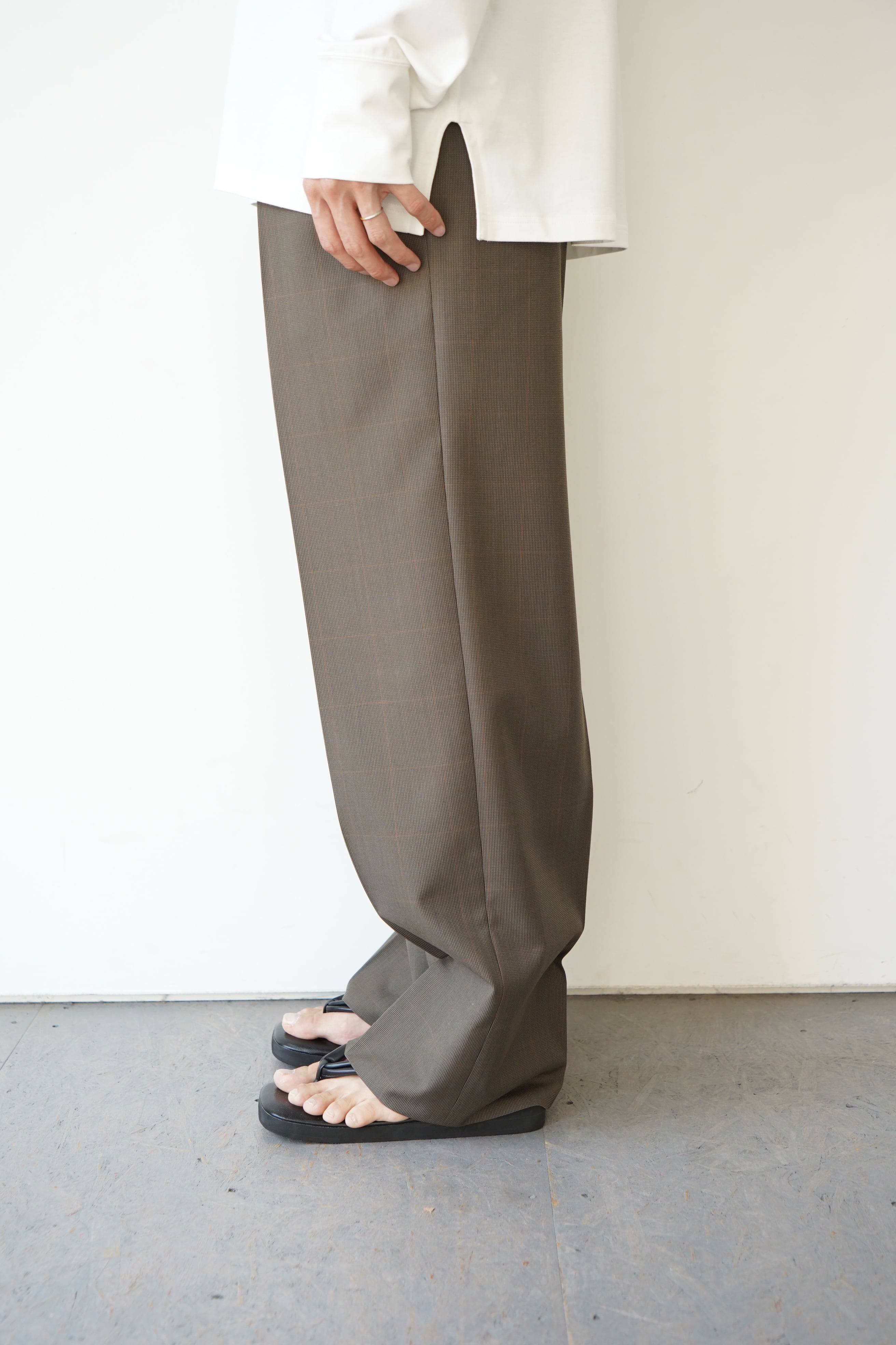MAATEE&SONS / FOREVER SLACKS TYPE2 (KAHKI) | LiNN