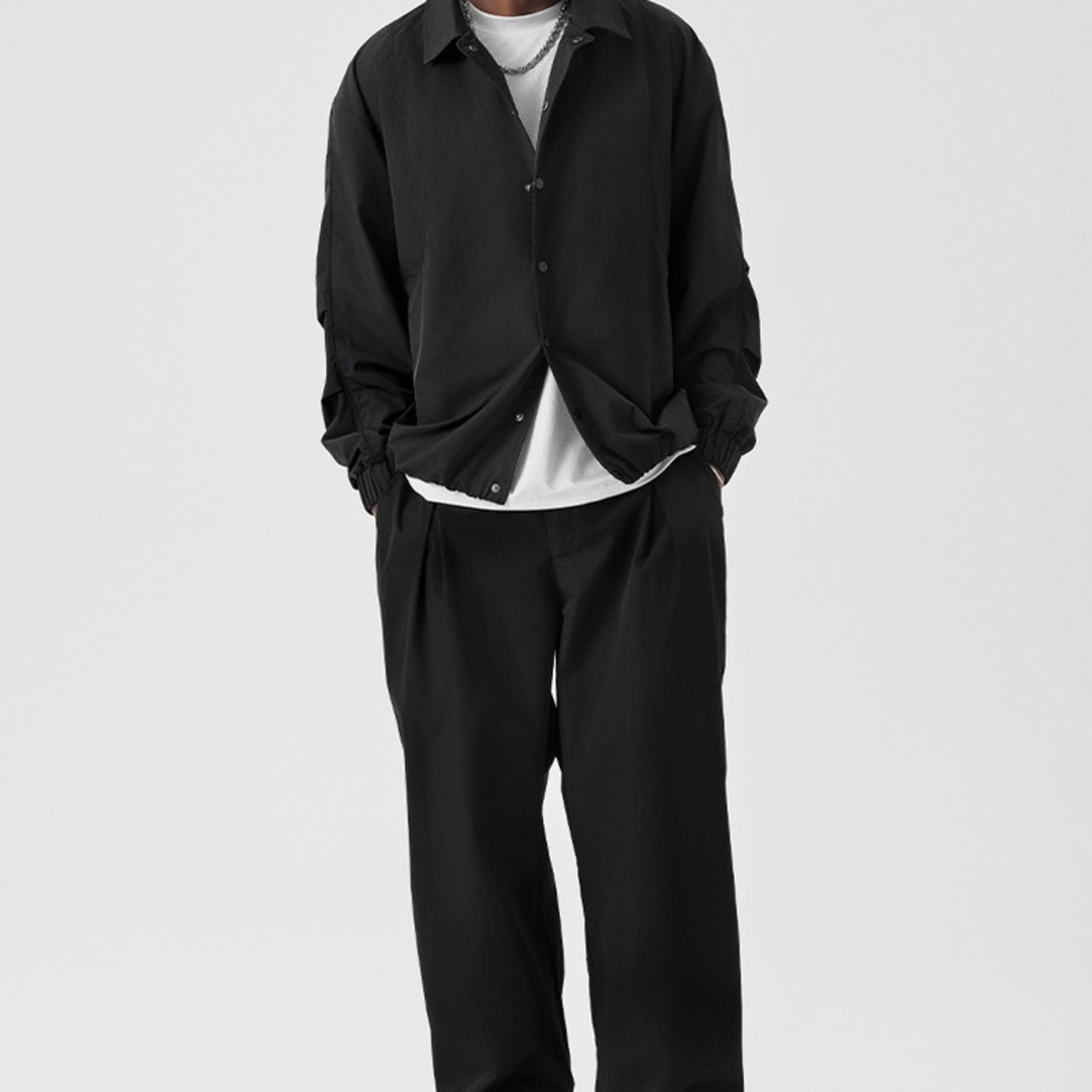 シンプルモード撥水ブルゾン　945