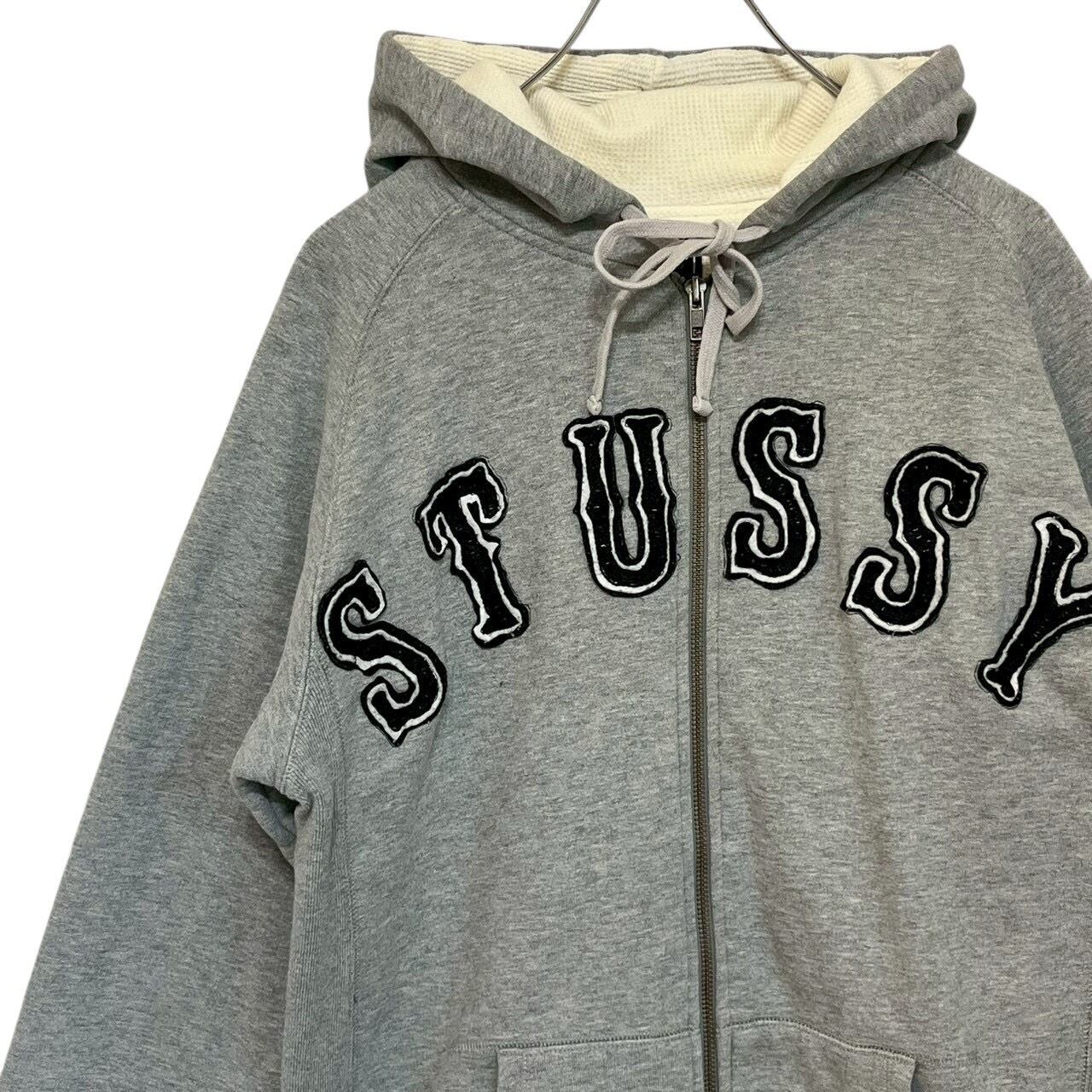 stussy ステューシー トラックジャケット 刺繍ロゴ ワンポイントロゴ