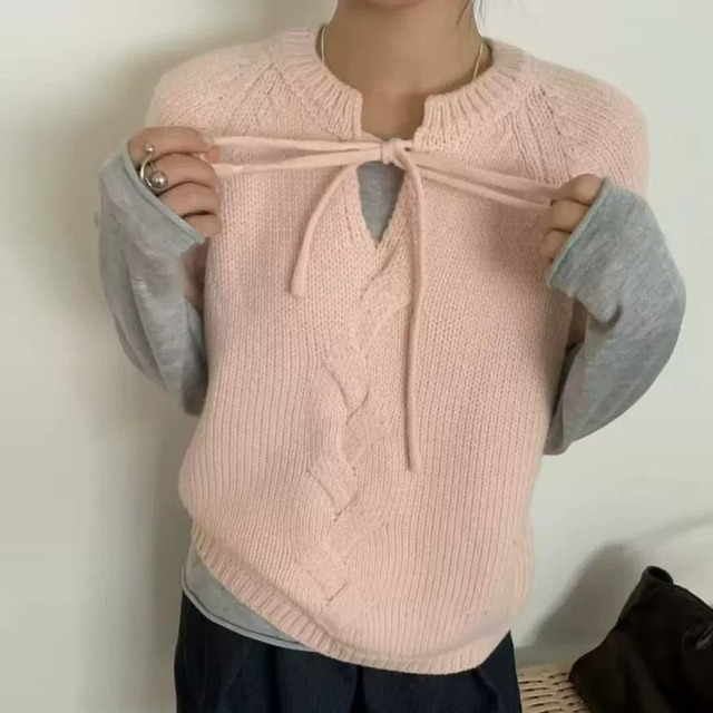 loose-fit short sleeved pullover <3colors>
