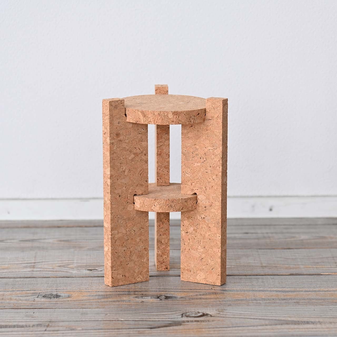 プランツスタンド / M / コルク / 高さ21cm / 鉢置き / インテリア