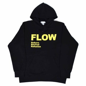ANOTHER FLOW(アナザーフロー) FLOW 1978 HOODIE BLACK