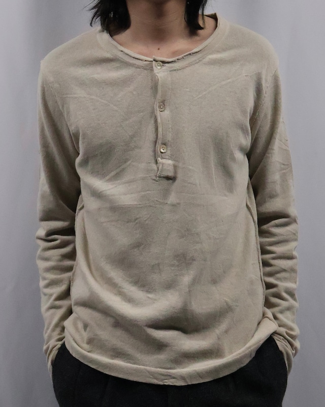 【Dolce&Gabbana】basic henry neck tops