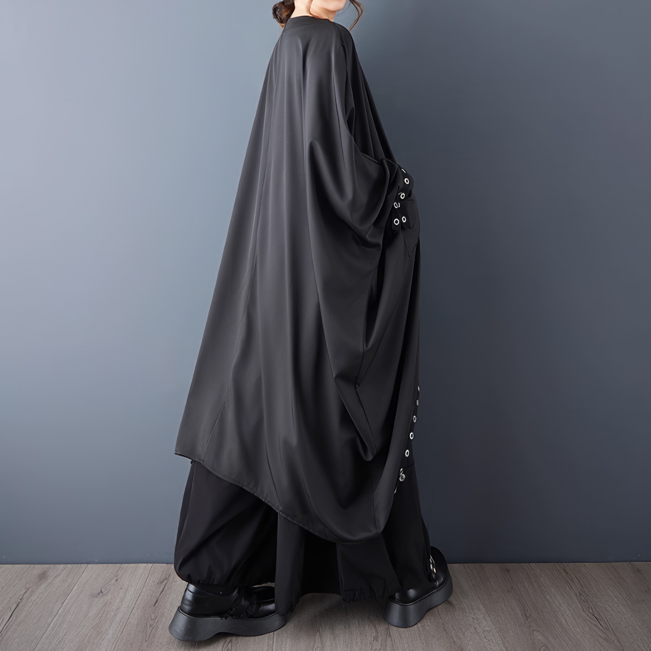 グロメット ドレープ オーバーサイズ チュニック 00279