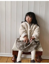 韓国子供服 / 26winter / monbebe / ボアジャケット / キッズ *S~XL*