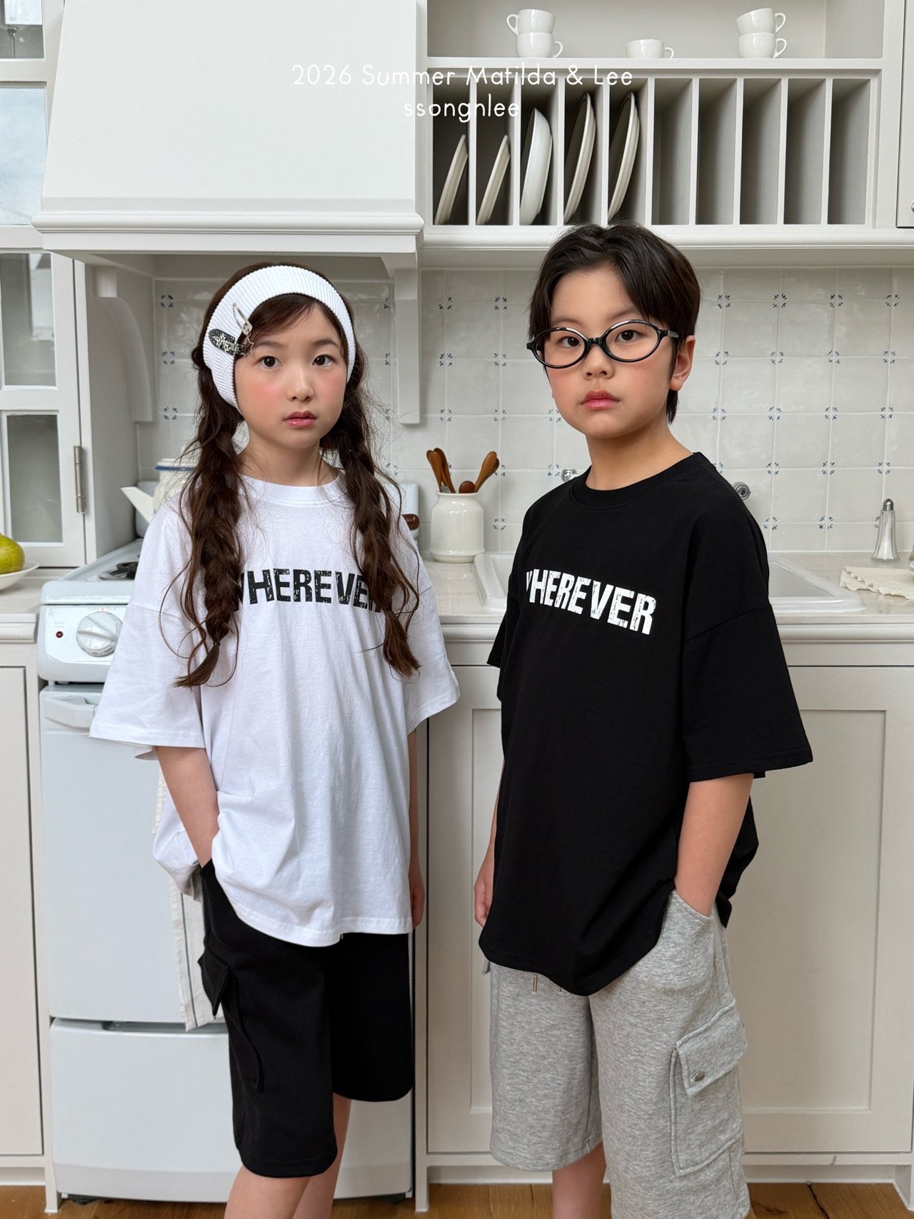 [Matilda&Lee] Wear Vintage Tee (15/17/19) / [마틸다앤리] 웨어빈티지티 (15/17/19)
