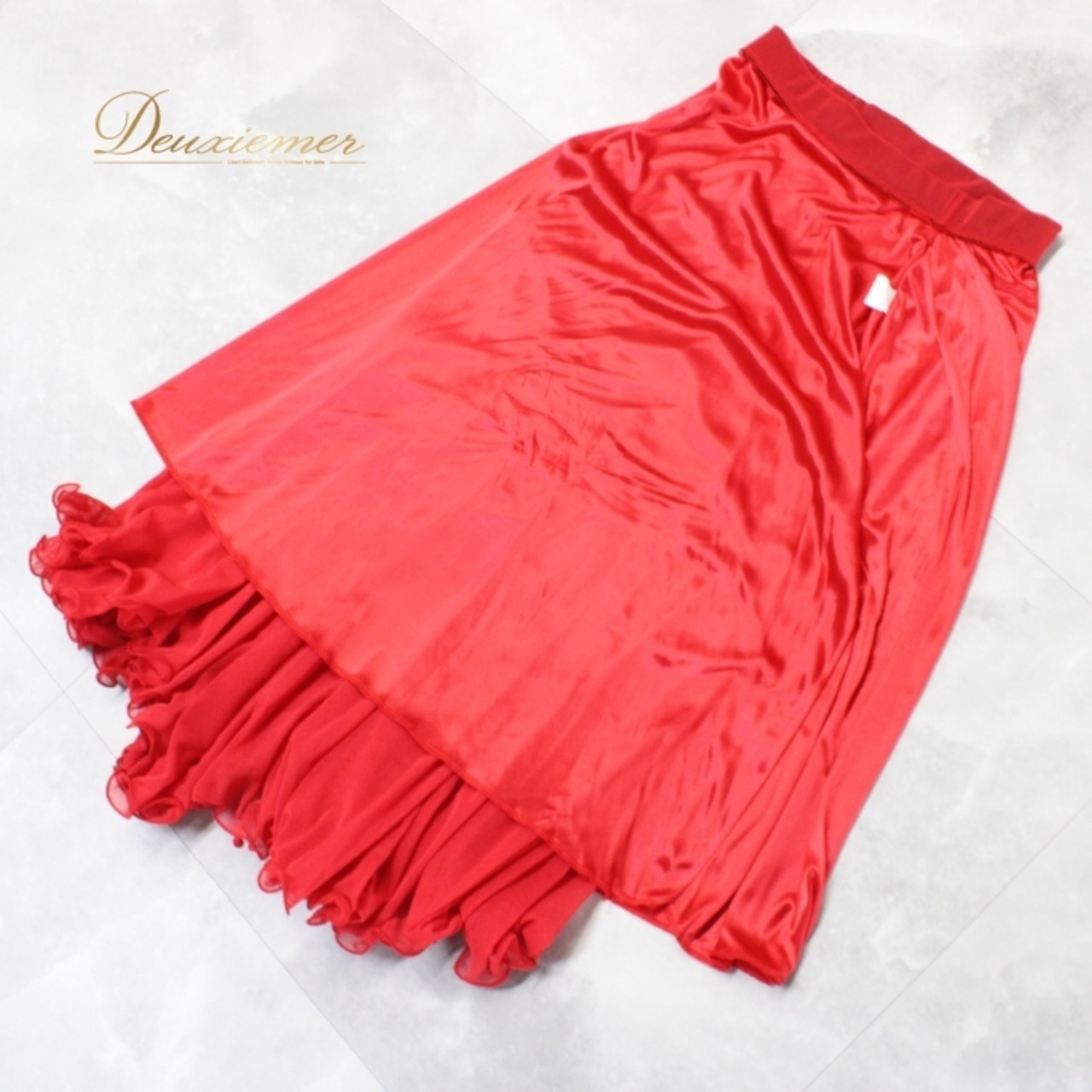 社交ダンス 衣装 スタンダード スカート レッスンウェア レディース 練習着 無地 赤 レッド系 フォーマル ステージ衣装 透け感 レース 気軽 おしゃれ お出かけ 婚活 パーティー 踊りやすい ストレッチ 赤色 ゆれる デザイン シンプル 大人向け レッスン パフォーマンス 日本製 上品 頑丈 楽しい 可愛い 目を引く 演出 洗濯可