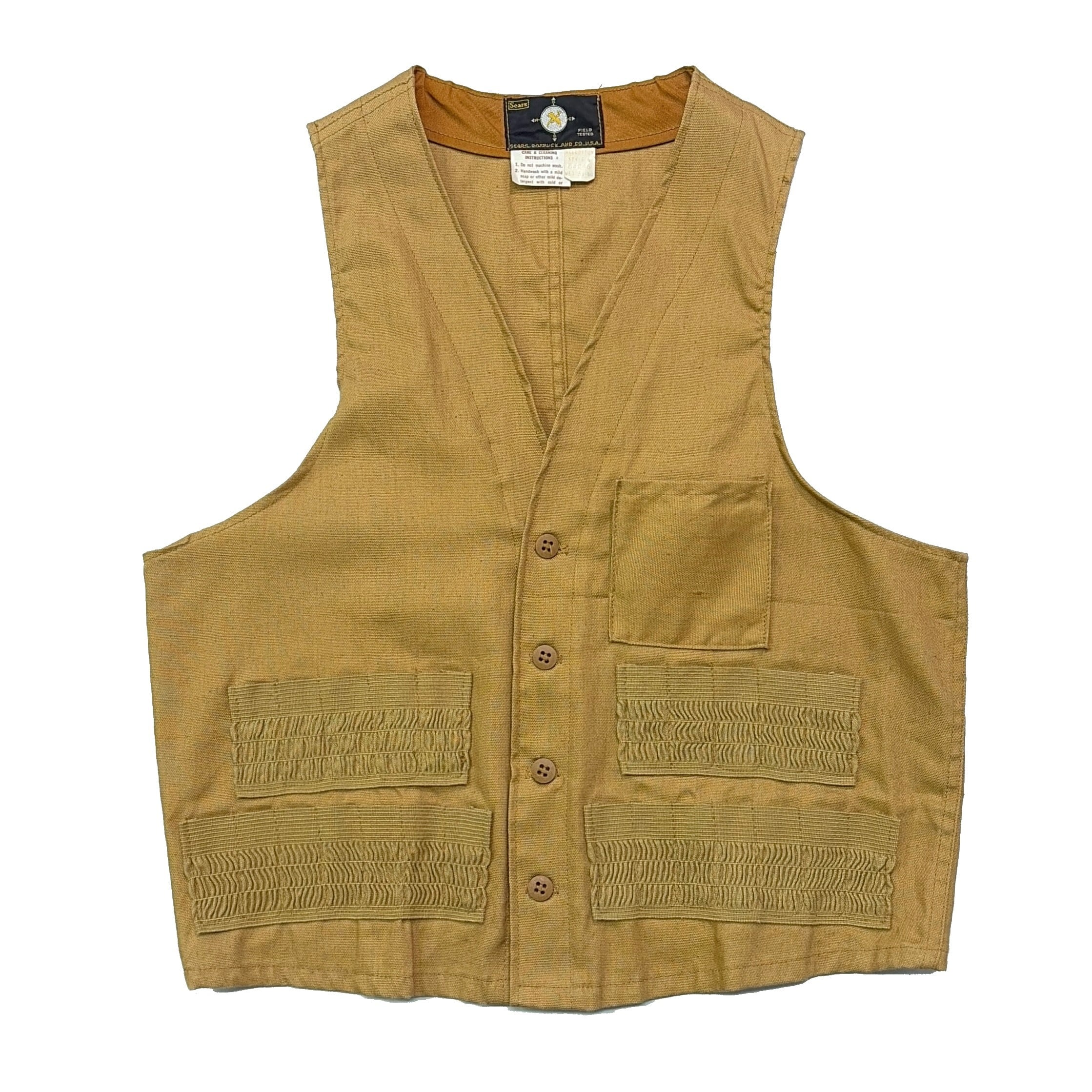 デッドストック 80s CARHARTT カーハート デニム ボア ベスト M