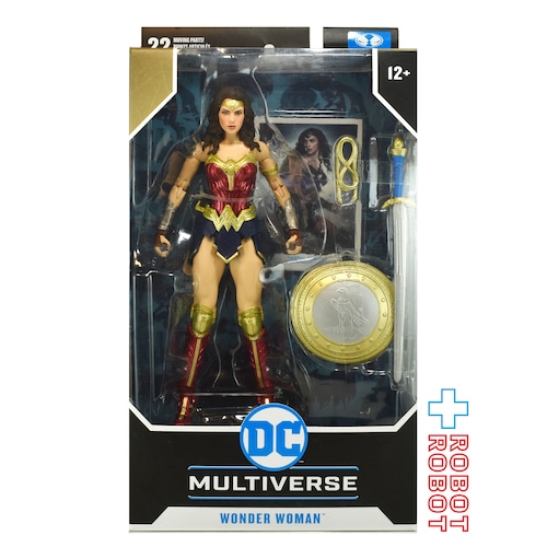 マクファーレン・トイズ DCマルチバース バットマン vs スーパーマン ジャスティスの誕生 ワンダーウーマン 7インチ アクションフィギュア 開封 完品