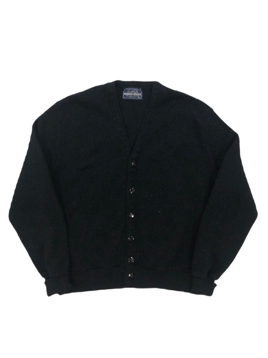 1970s-1980s "Arnold Palmer" Alpaca×Wool Cardigan