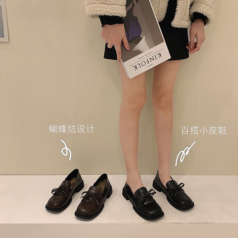レザースタイルカジュアルリボン 靴 シューズ スクウェア フェイクシューズ71863370975