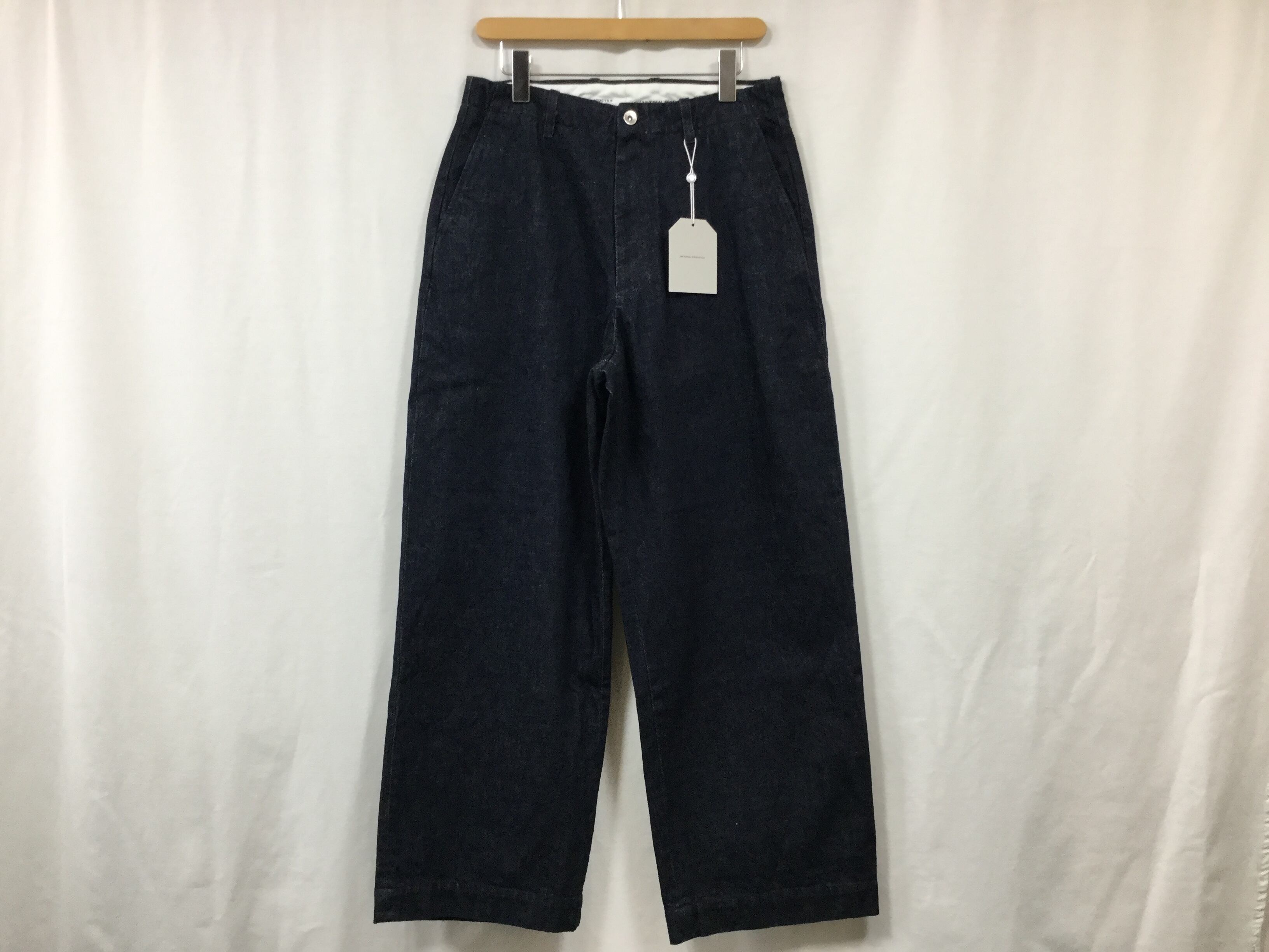 デニム/ジーンズ NO TUCK WIDE DENIM PANTS[INDIGO] UNIVERSAL PRODUCTS 