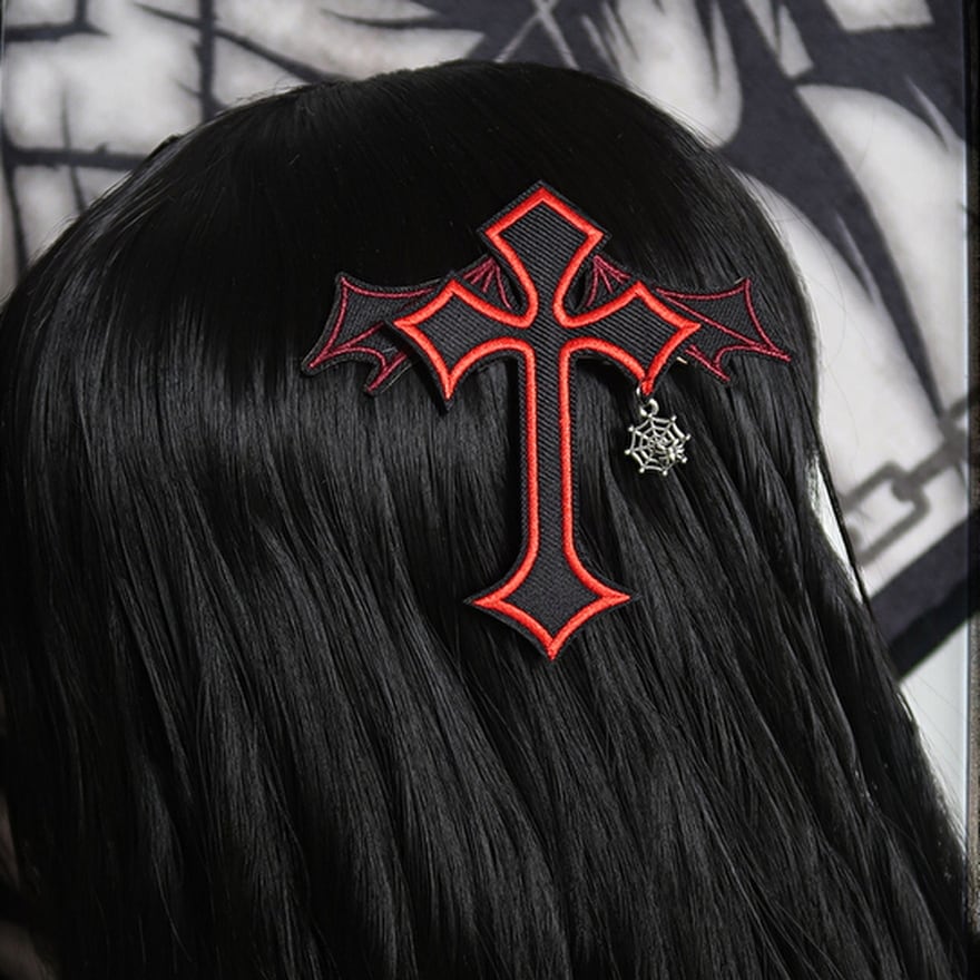 ゴスロリ通販 With U ゴシック ロリィタ アクセサリー ブローチ ヘア