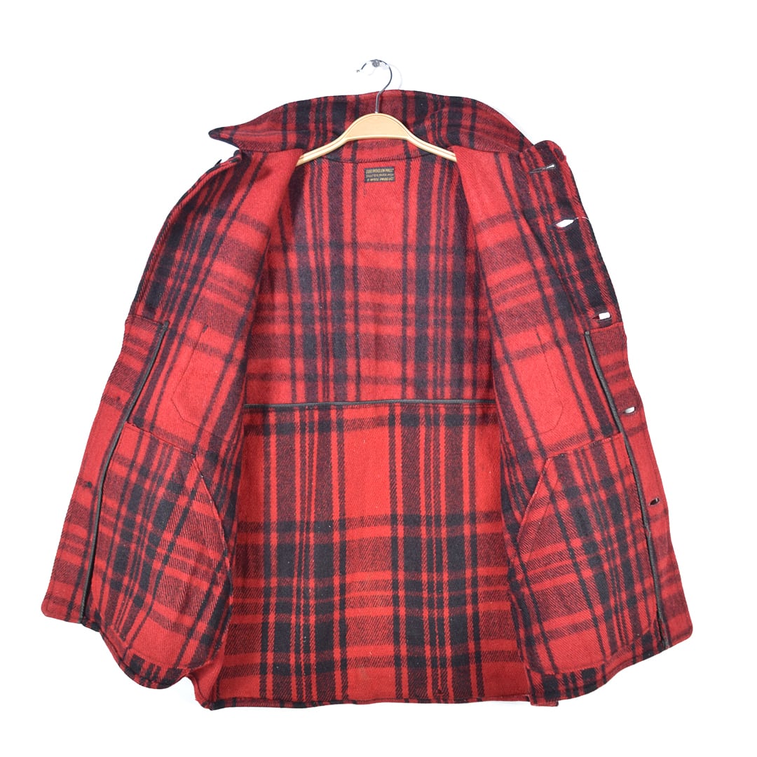 40s SOO WOOLEN MILLS ヴィンテージダブルマッキーノ ウールジャケット