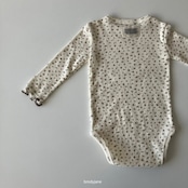 韓国子供服 / 26Autumn / 〖取寄〗Brodyjane / ブラウニーボディースーツ / ベビー服 / 赤ちゃん服 / ロンパース *S*