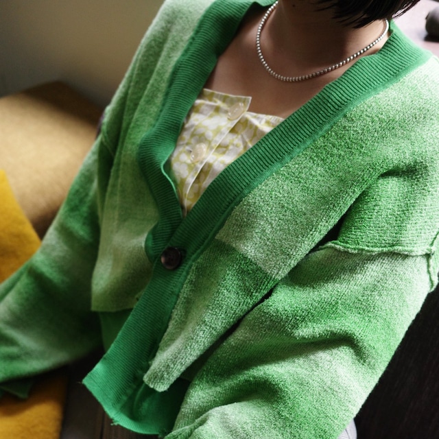 Green Cardigan