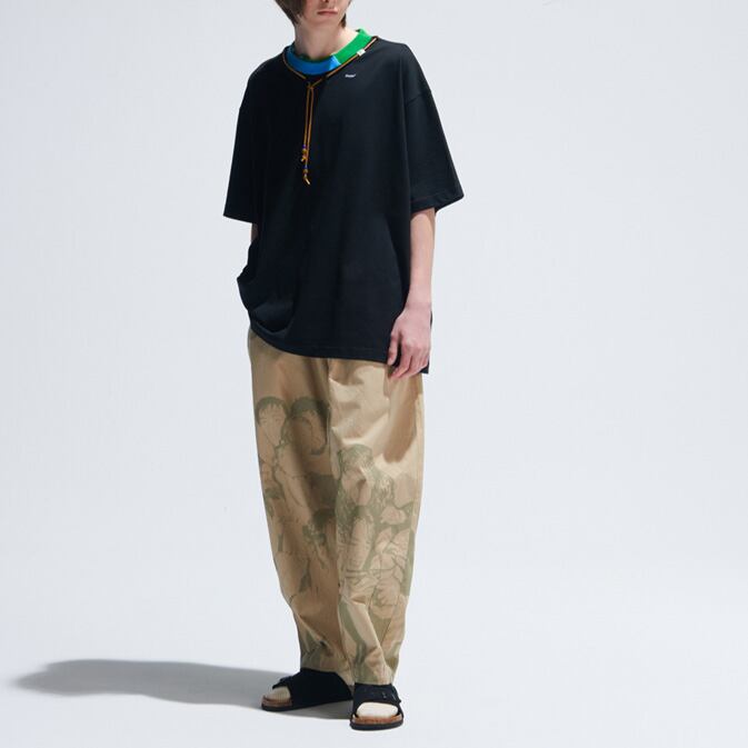 ★CONTRAST STITCH NECKLACE DESIGN T（unisex)　　　A0604