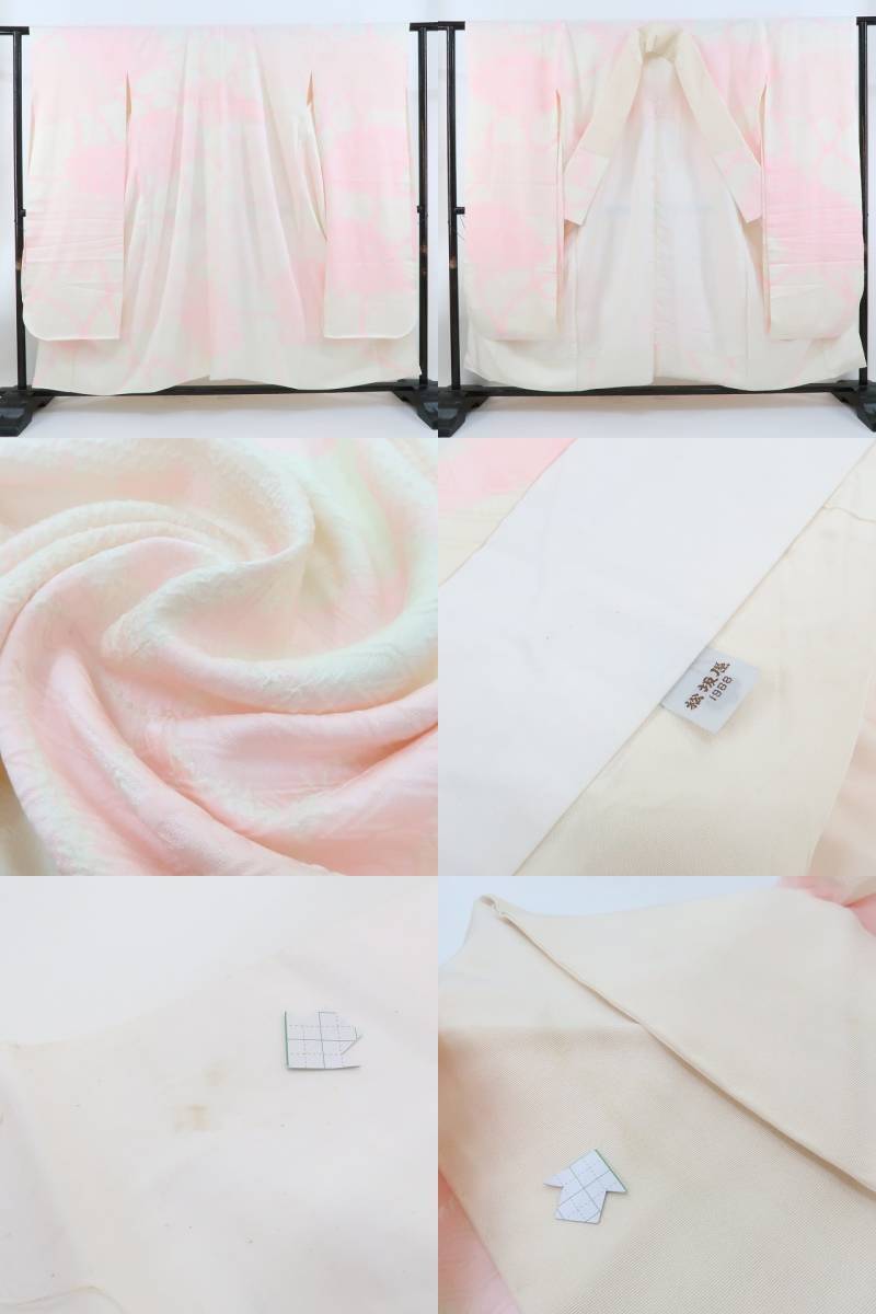 B5-2 三五サイズの官女きれいで豪華な衣装三段飾り人形三人官女-3点