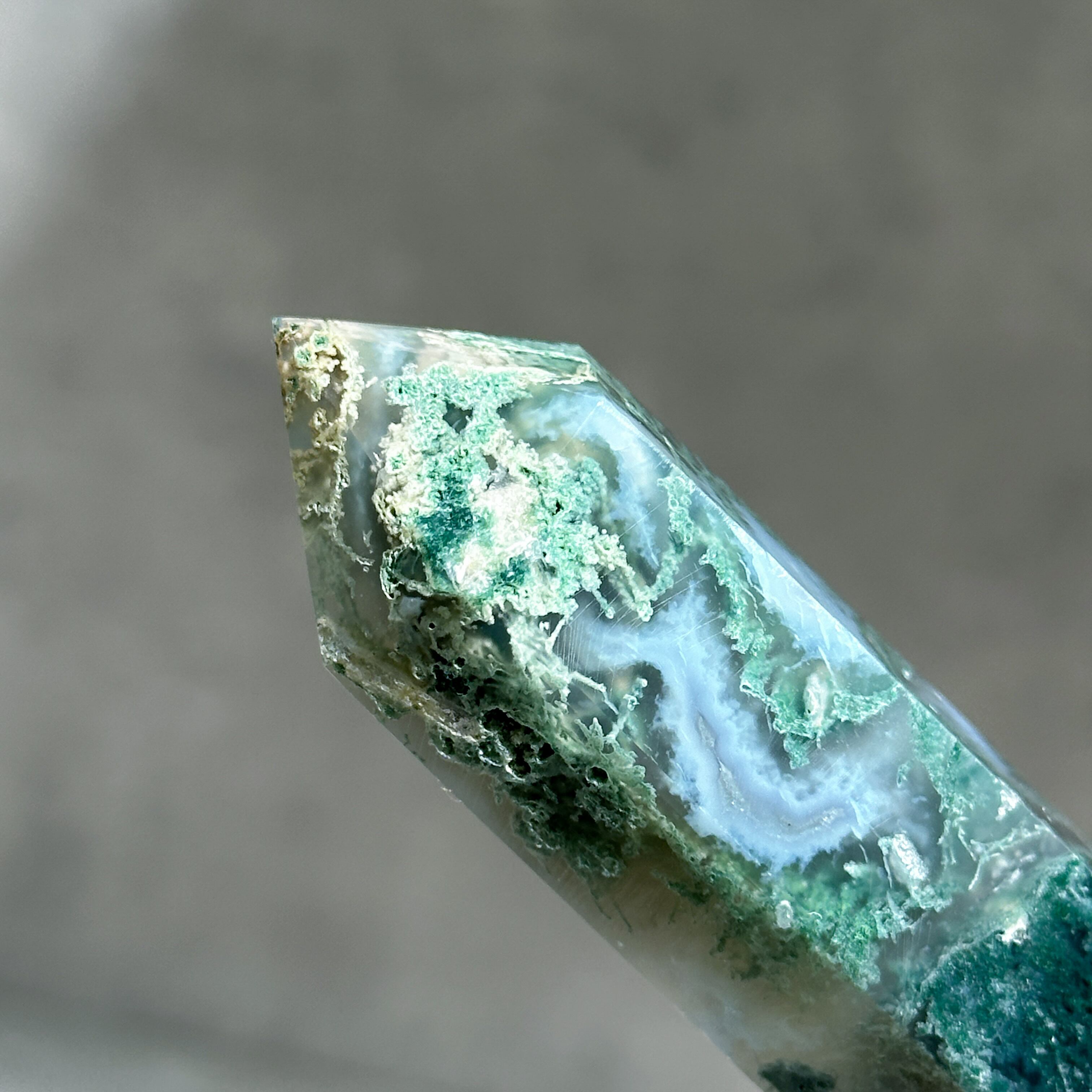 モスアゲート タワー84◇ Moss Agate ◇天然石・鉱物・パワーストーン