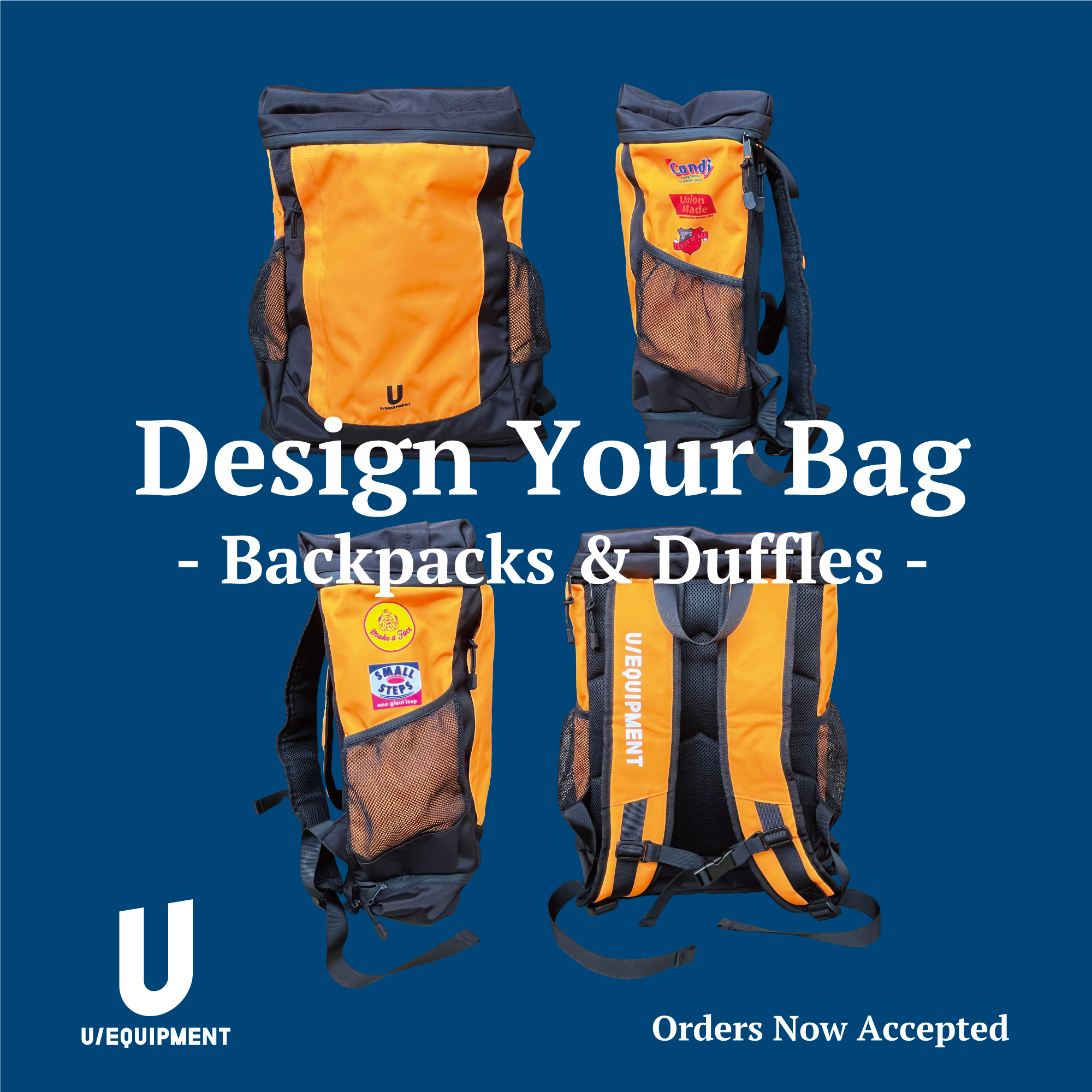 【商品紹介】チームオリジナル / バックパック&ダッフルバッグ