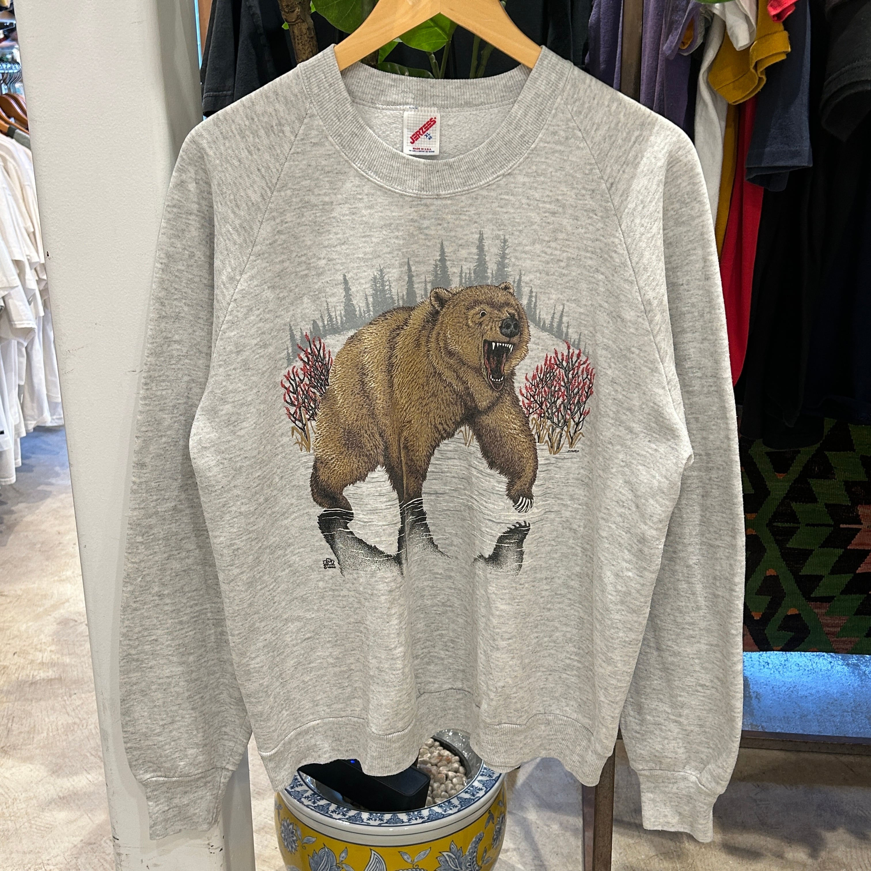 最終値下げ‼️90s BEAR by GLORY DAYS スウェット 1990s BEAR SWEAT SHIRT USA | safarionline