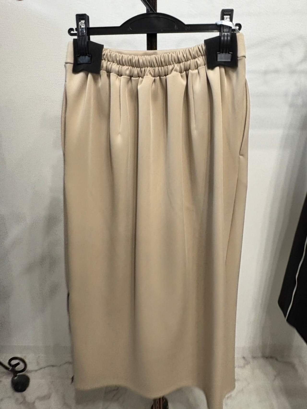 EGLANGTINE パイピングダンボールスカート 502069A7