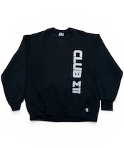 【USED】1980s CLUB ZII RUSSELL ATHLETIC クルーネックスウェット BLACK XLサイズ アメリカ製