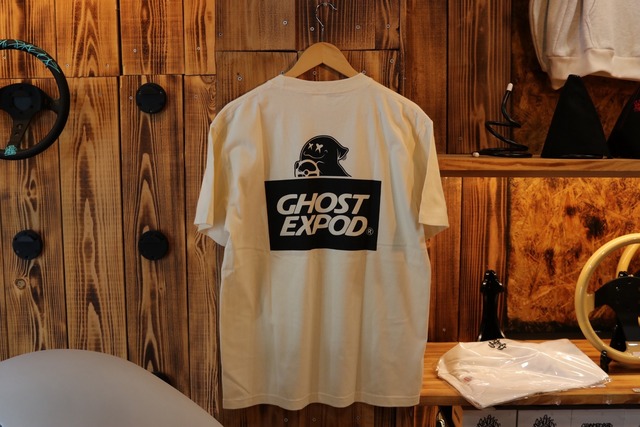 お化けハンドル アイボリーTシャツ [5.6ｵﾝｽ]