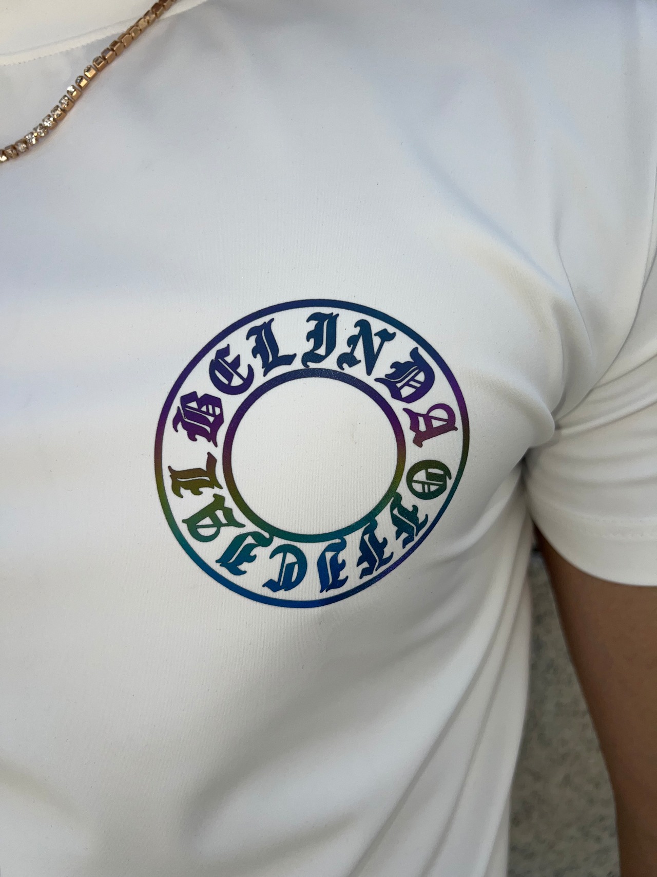BELINDA RAINBOW REFLECTOR SHIRT【BB24038】
