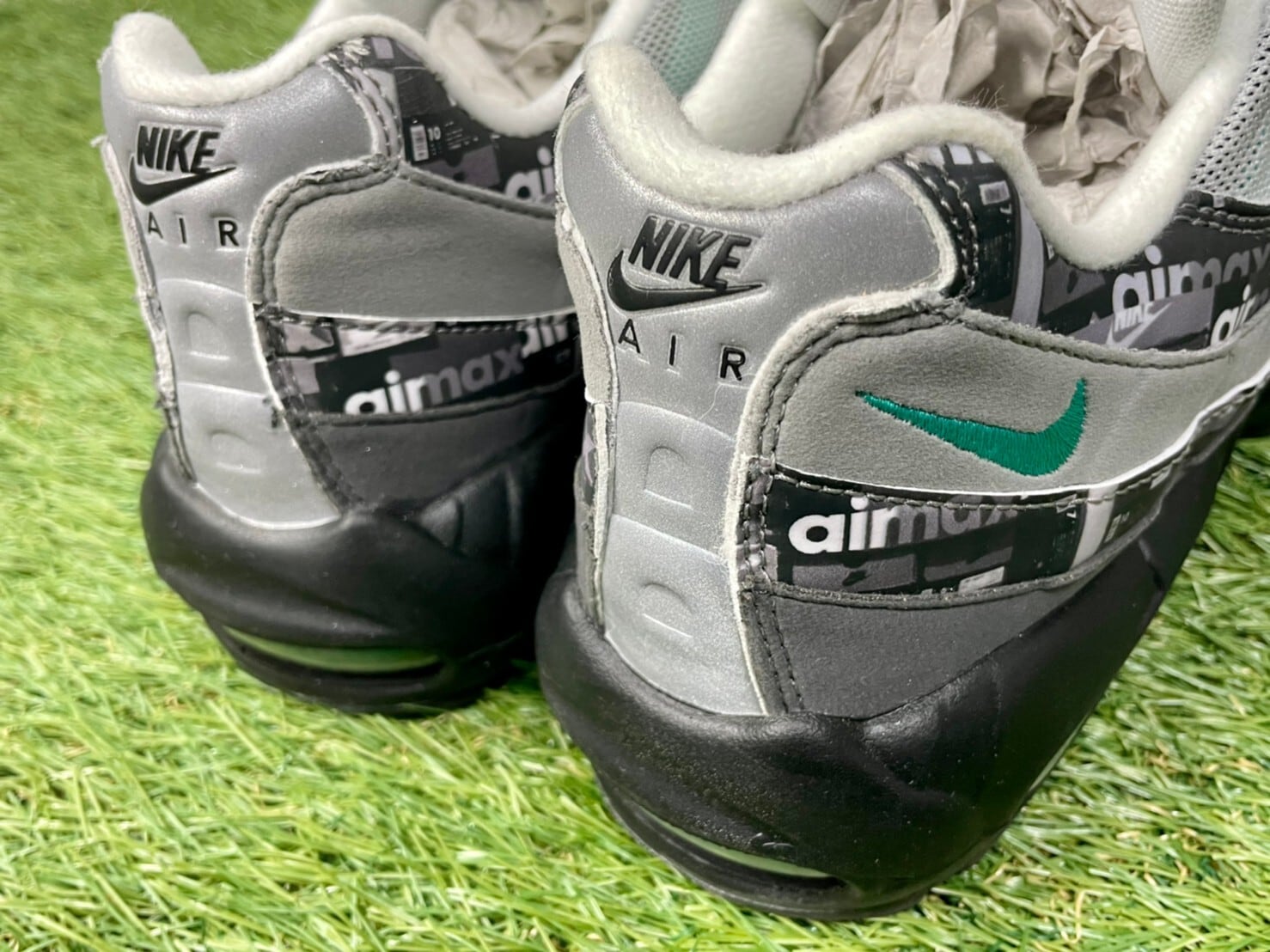 NIKE × atmos AIR MAX 95 PRNT JADE WE LOVE NIKE PACK AQ0925-001  